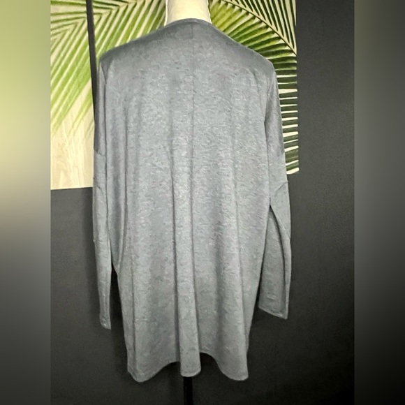 GO COUTURE Dolman Elbow Patch High/Low Sweater NWOT - Picture 7 of 7